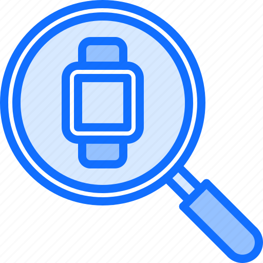 Interface, magnifier, search, smart, ui, watch icon - Download on Iconfinder