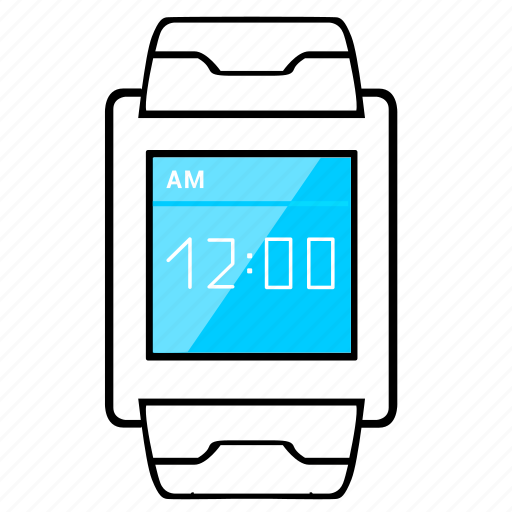 Display, screen, smart, time, vertical, watch icon - Download on Iconfinder