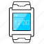 display, screen, smart, time, vertical, watch 