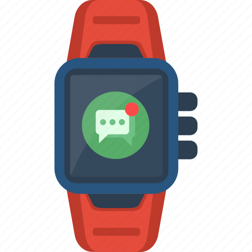 Chat, electronic, massage, smart watch, smartphone, speech icon - Download on Iconfinder