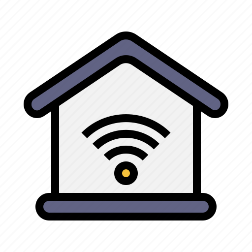 Home wifi, internet, wifi, wireless network, broadband icon - Download on Iconfinder