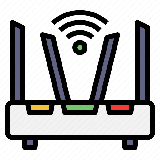 Router, wifi, internet, modem, access point icon - Download on Iconfinder