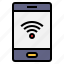 smartphone, wifi, connection, device, mobile application 
