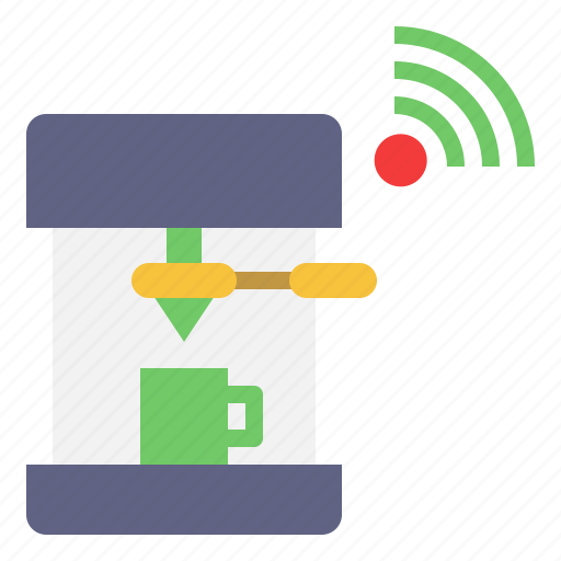 Coffee maker, cafe, drink, barista, smarthome icon - Download on Iconfinder