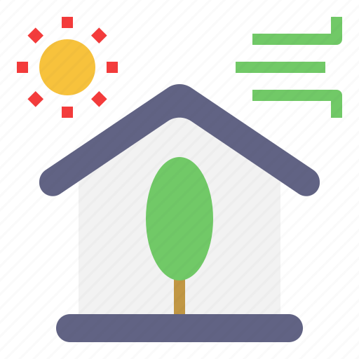 Eco home, eco house, green house, ecology, sustainable icon - Download on Iconfinder