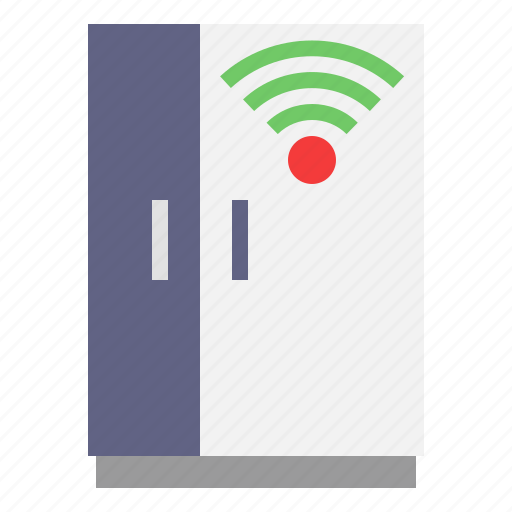 Refrigerator, smarthome, electronics, appliances, internet of things icon - Download on Iconfinder