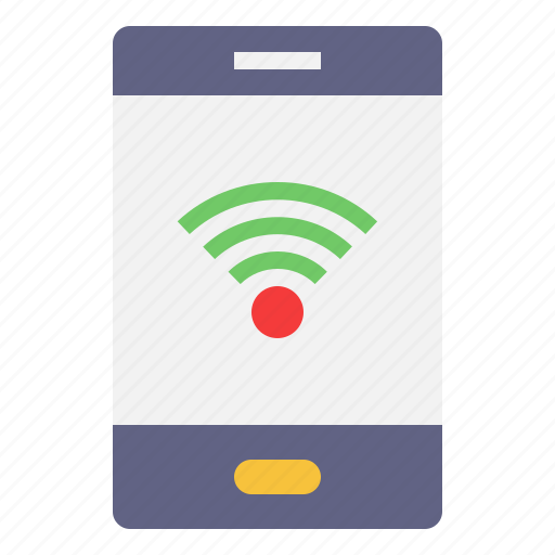 Smartphone, wifi, connection, device, mobile application icon - Download on Iconfinder