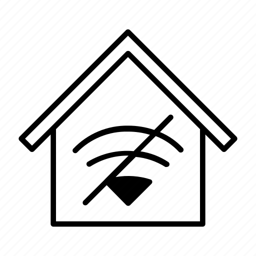 Wifi, house, smarthome, building, home, property icon - Download on Iconfinder