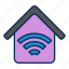 wifi, house, home, signal, connection, wireless 