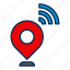 pin, location, map, navigation, connection, wireless 