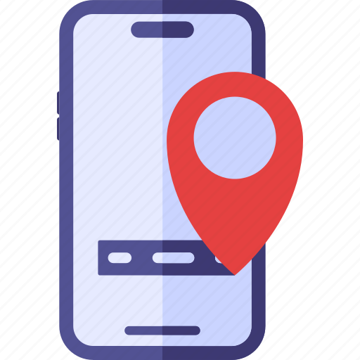 Electronics, communications, smartphone, cellphone, phone, mobile, map icon - Download on Iconfinder