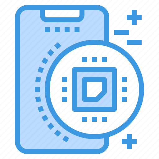 Chip, mobile, phone, smartphone, technology icon - Download on Iconfinder