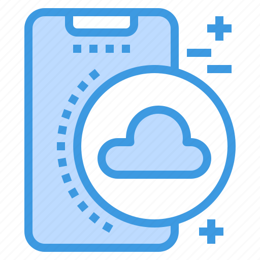 Cloud, mobile, phone, smartphone, technology icon - Download on Iconfinder
