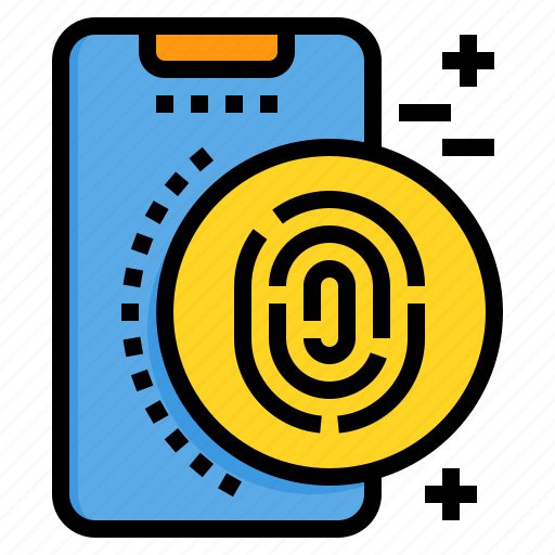 Finger, mobile, phone, print, smartphone, technology icon - Download on Iconfinder