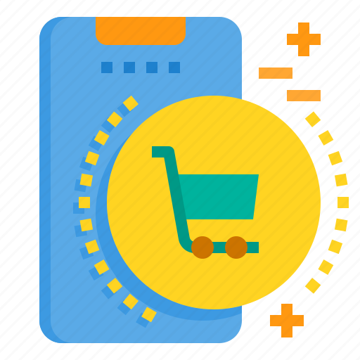 Cart, mobile, phone, shopping, smartphone, technology icon - Download on Iconfinder