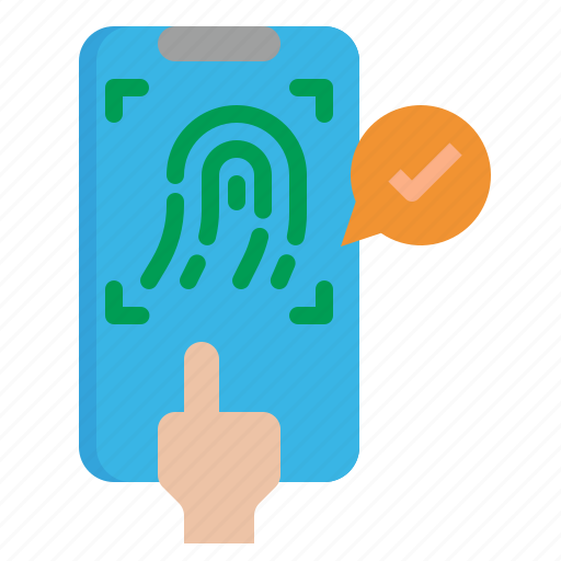 Finger, scan, fingerprin, access, authentication icon - Download on Iconfinder