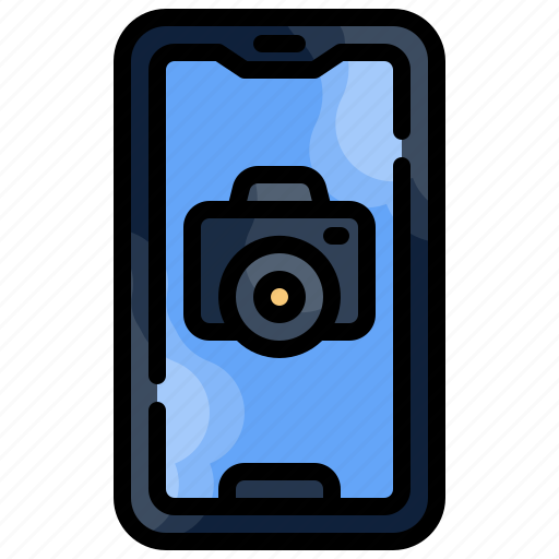 Camera, photo, picture, smartphone, mobile, phone icon - Download on Iconfinder