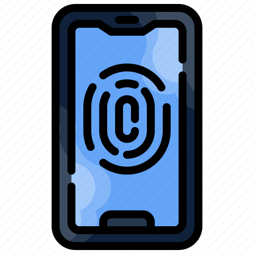 Fingerprint, scan, touch, id, protection, biometric, recognition icon - Download on Iconfinder