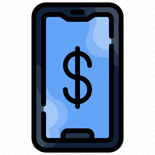 Mobile, banking, digital, money, online, payment, finance icon - Download on Iconfinder