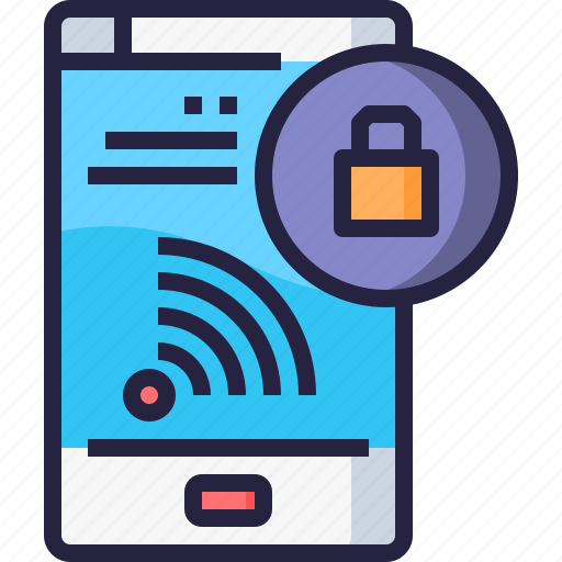 Application, login, mobile, padlock, secure, security icon - Download on Iconfinder