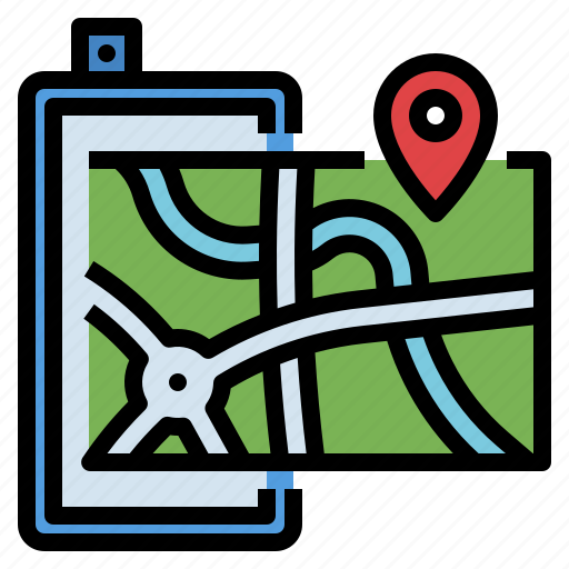 Gps, location, maps, navigator, tracking icon - Download on Iconfinder