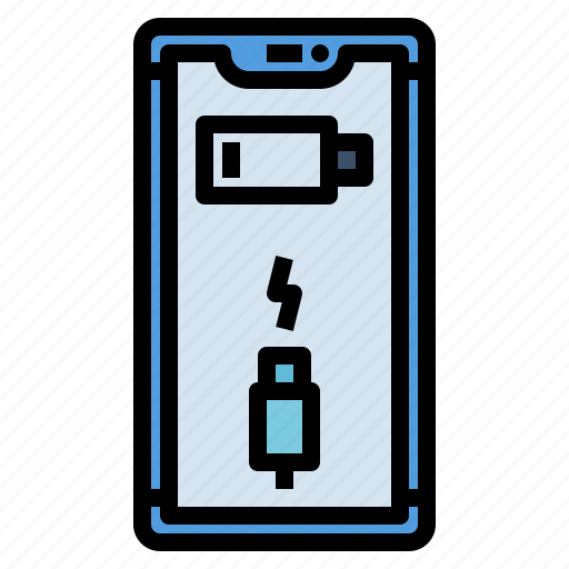 Battery, changing, energy, mobile, smartphone icon - Download on Iconfinder