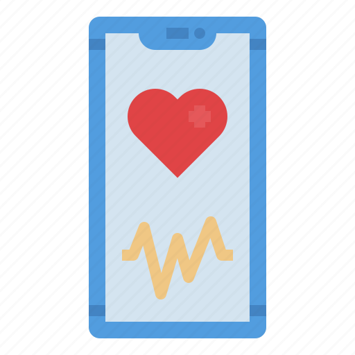 Healthcare, heart, medical, rate, smartphone icon - Download on Iconfinder