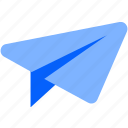 send, email, mail, message, paper plane, sent 