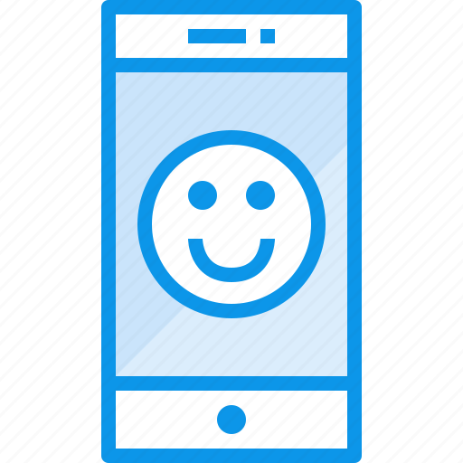 Communication, device, emotion, phone, smartphone, technology icon - Download on Iconfinder
