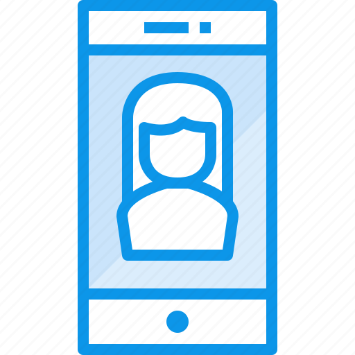 Communication, device, phone, smartphone, technology, user icon - Download on Iconfinder