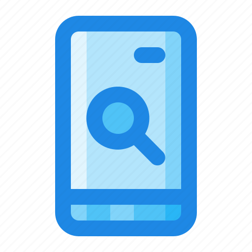 Browse, magnifier, search, smartphone icon - Download on Iconfinder