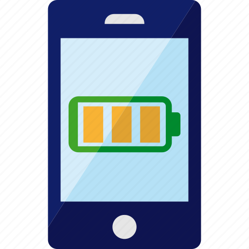 Battery, energy, full, phone, smartphone icon - Download on Iconfinder