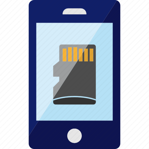 Card, mini, phone, sd, smartphone icon - Download on Iconfinder
