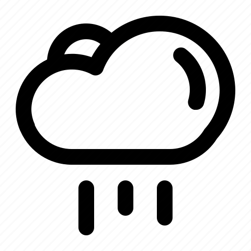 Cloud, cloudy, forecast, rain, storage, sun, weather icon - Download on Iconfinder