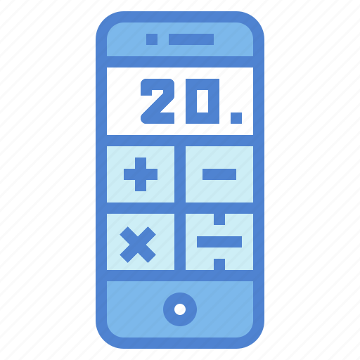 Calculator, math, phone, technology icon - Download on Iconfinder