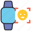 smartwatch, watch, device, technology, wristwatch, clock, time, face, detect, detection 