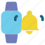 smartwatch, watch, device, technology, wristwatch, clock, time, bell, notification, alert 