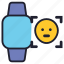 smartwatch, watch, device, technology, wristwatch, time, face, detect, detection 