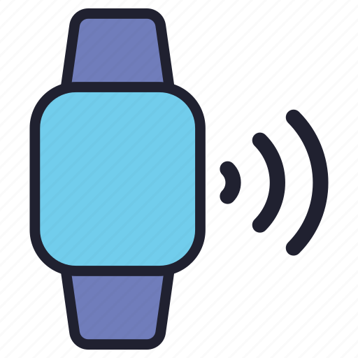 Smartwatch, watch, device, technology, wristwatch, clock, network icon - Download on Iconfinder