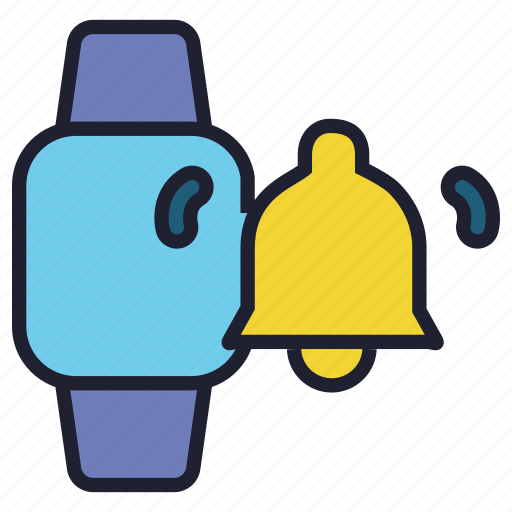 Smartwatch, watch, device, technology, wristwatch, clock, bell icon - Download on Iconfinder