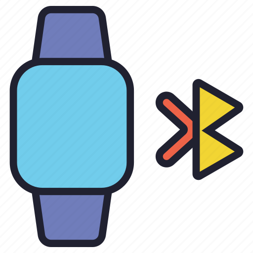 Smartwatch, watch, device, technology, wristwatch, clock, bluetooth icon - Download on Iconfinder