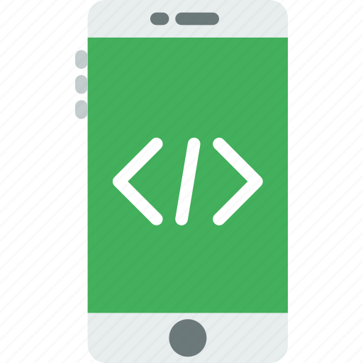 Code, coding, development, phone, programming icon - Download on Iconfinder