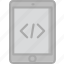 code, coding, development, programming, tablet 