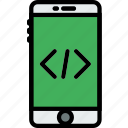 code, coding, development, phone, programming