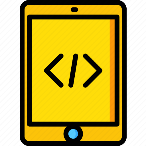 Code, coding, development, programming, tablet icon - Download on Iconfinder