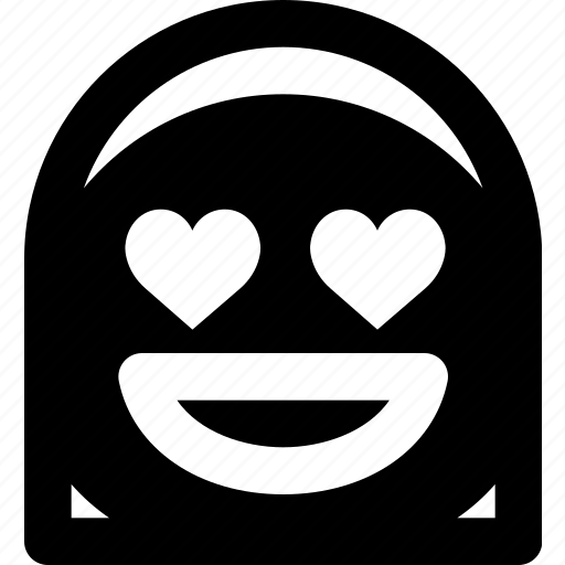 Emoji, emoticon, face, in, love icon - Download on Iconfinder
