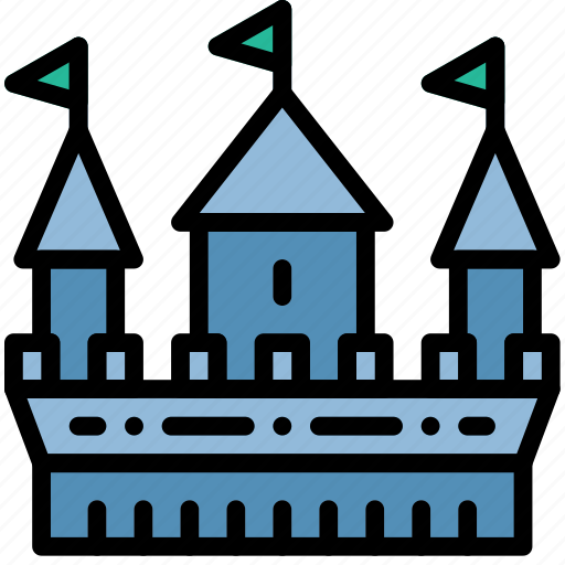 Antique, castle, medieval, old icon - Download on Iconfinder