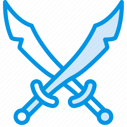 Antique, medieval, old, pirate, swords icon - Download on Iconfinder
