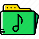 audio, folder, music, play, sound