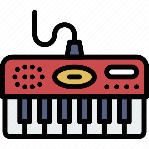 Audio, electric, music, piano, play, sound icon - Download on Iconfinder